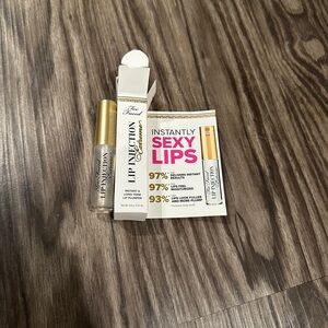 Too Faced Gold Lip Balm & Gloss